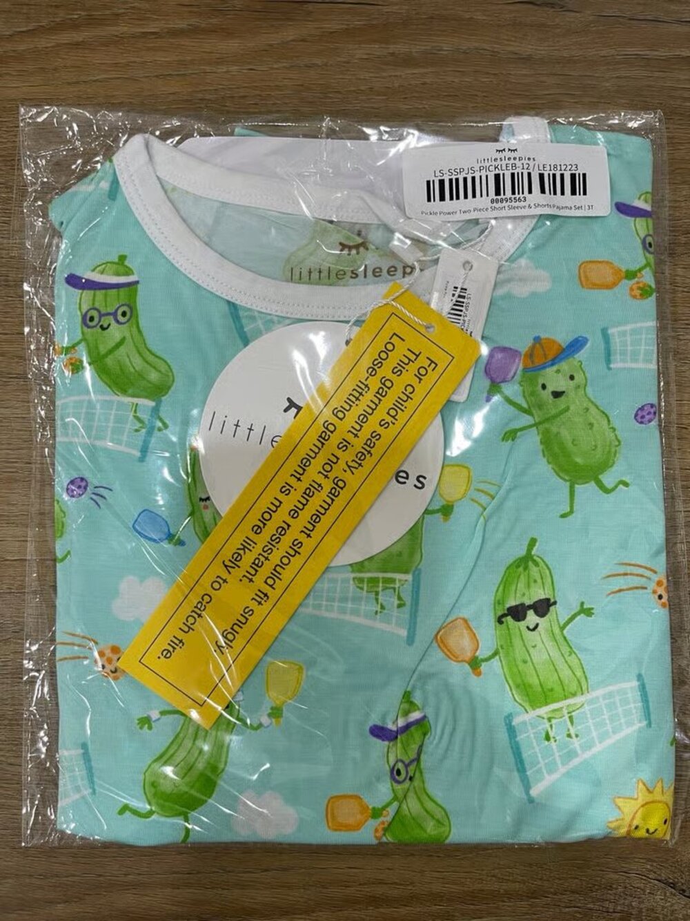 Pickle Power Two-Piece Pajama Set - 3T